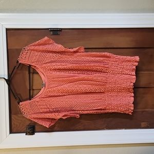 Roz & Ali Crochet Lace Top